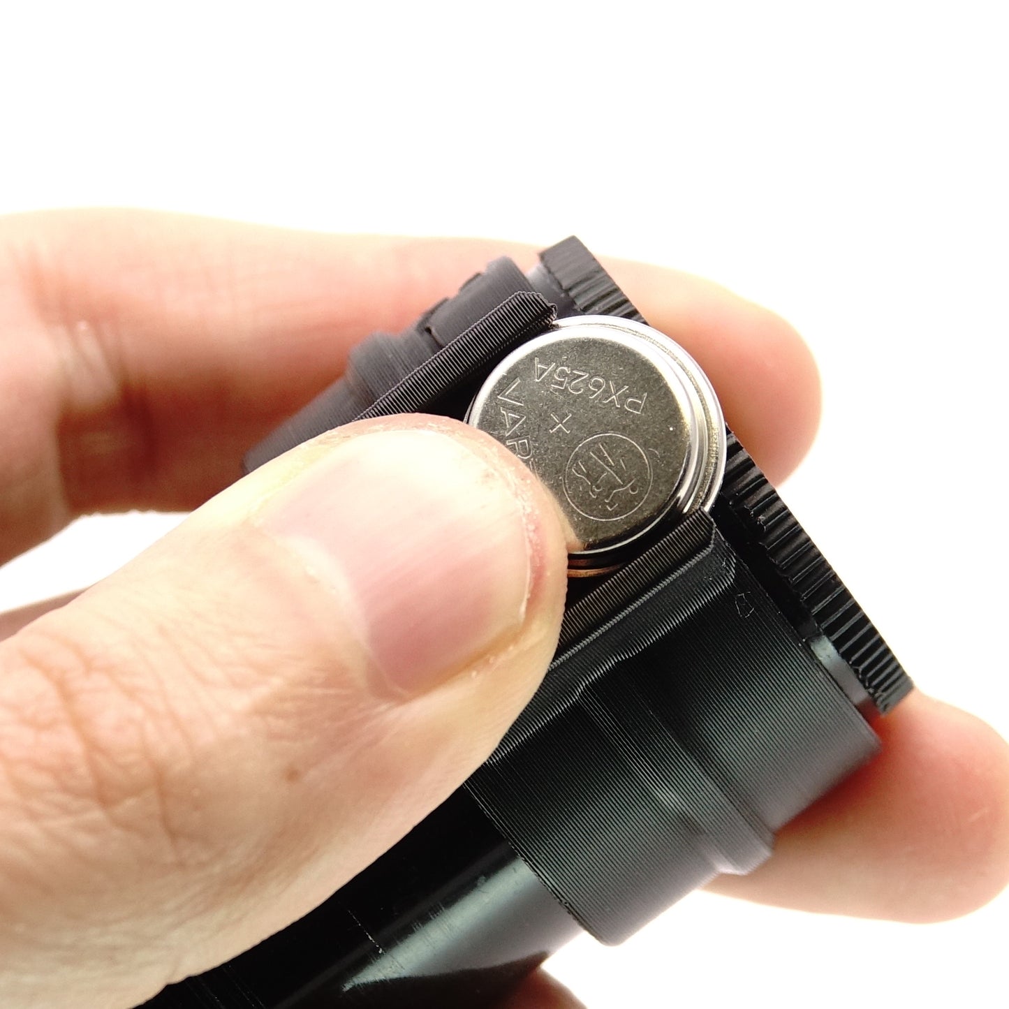 Spare battery clip for 35mm film canister (PX625 / MR9)