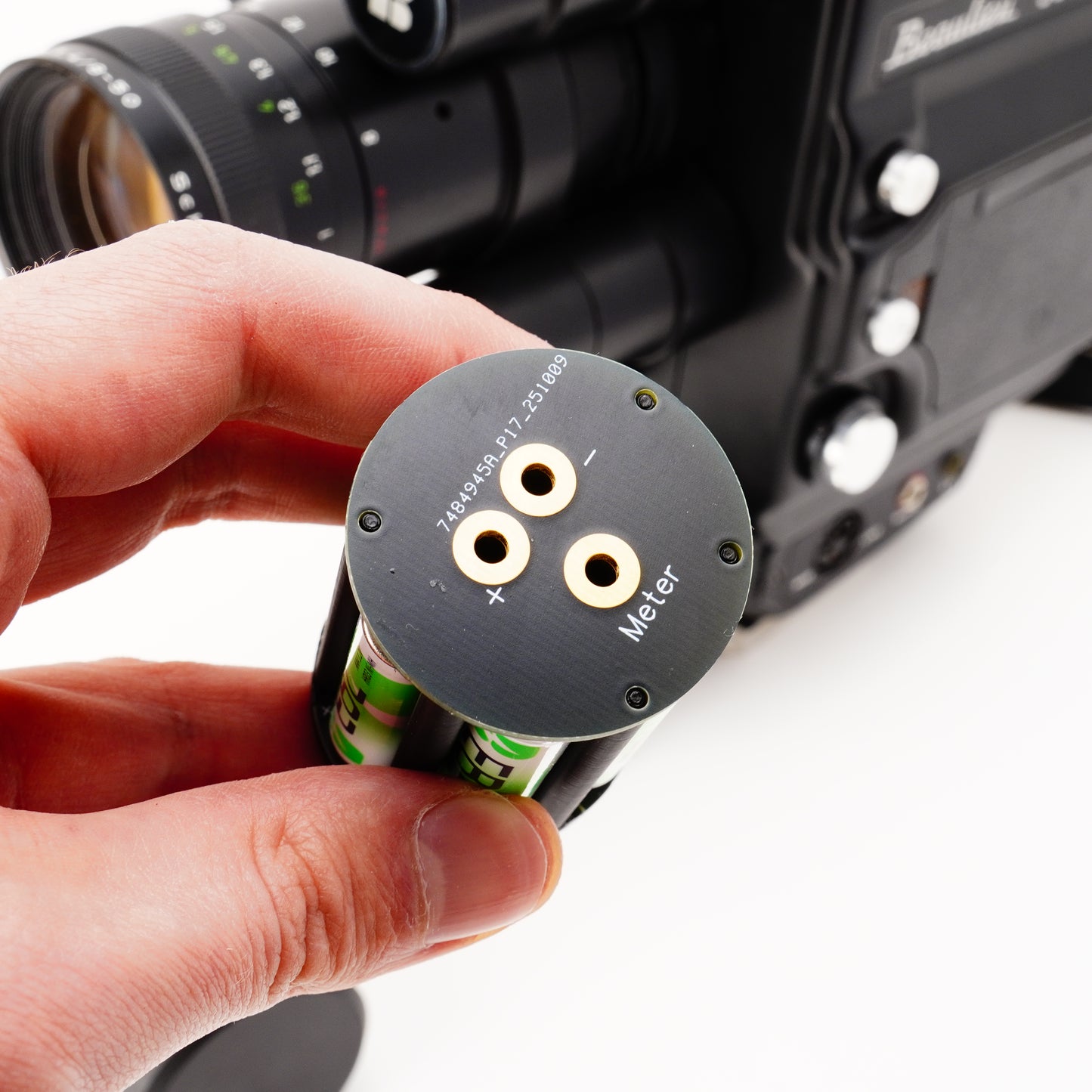 Battery adapter 6x AAA for Beaulieu 3008 S, 5008 S