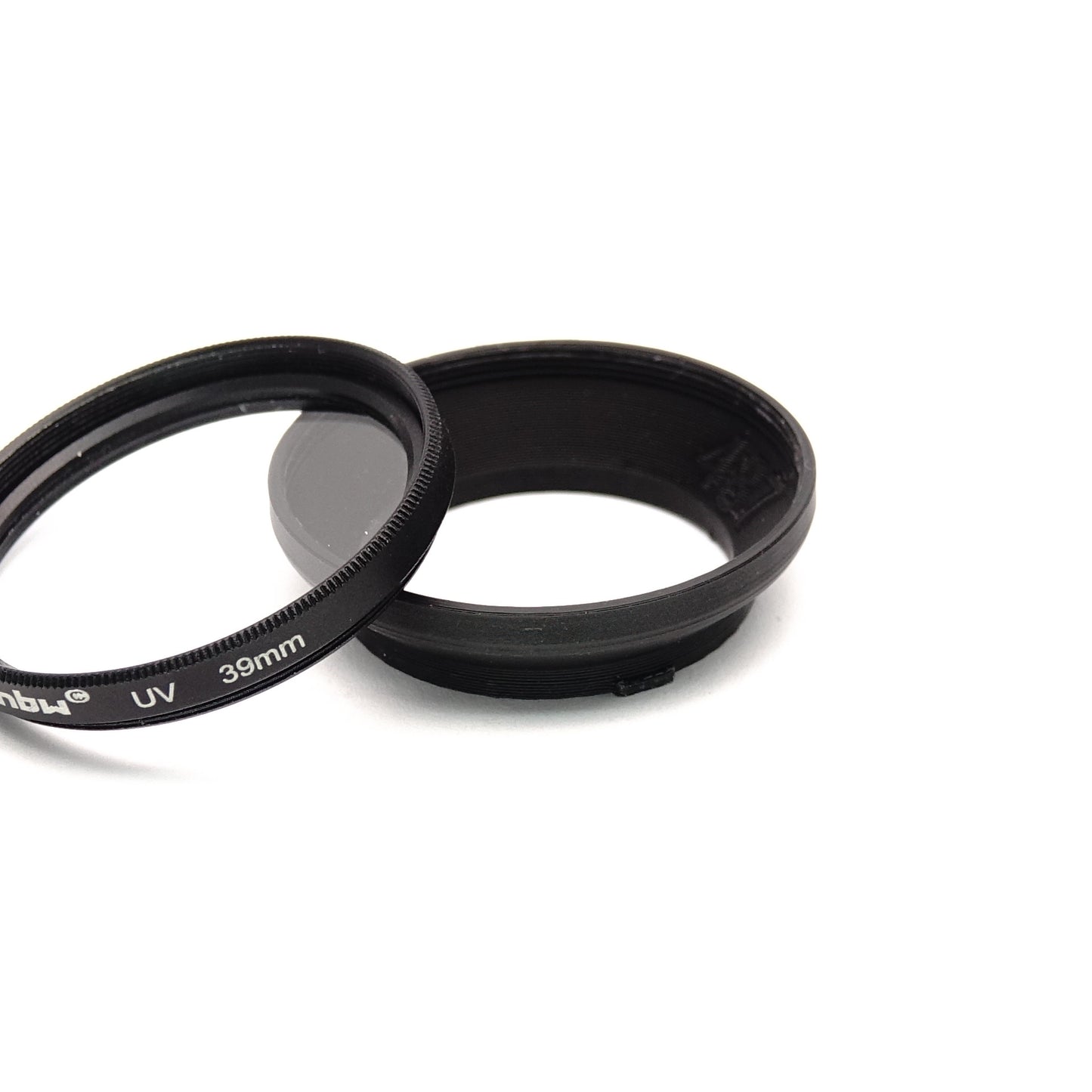 Lens hood Bay I & filter adapter for Yashica Mat 124G, Rolleiflex T