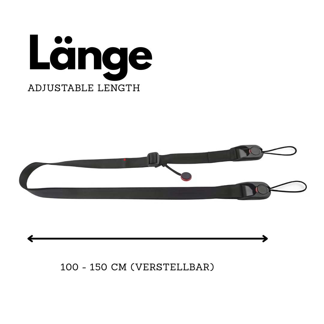 Correa para cámara con cierre rápido para Canon AE-1, Nikon F3 y Olympus OM-1