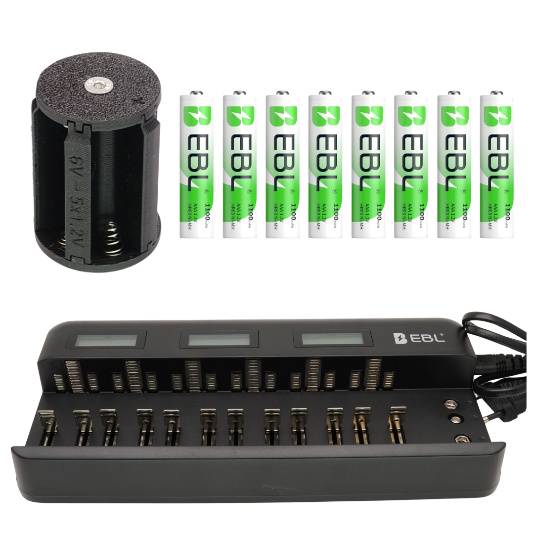 Battery adapter (5x AAA) for Hasselblad 500 EL, EL/M & ELX