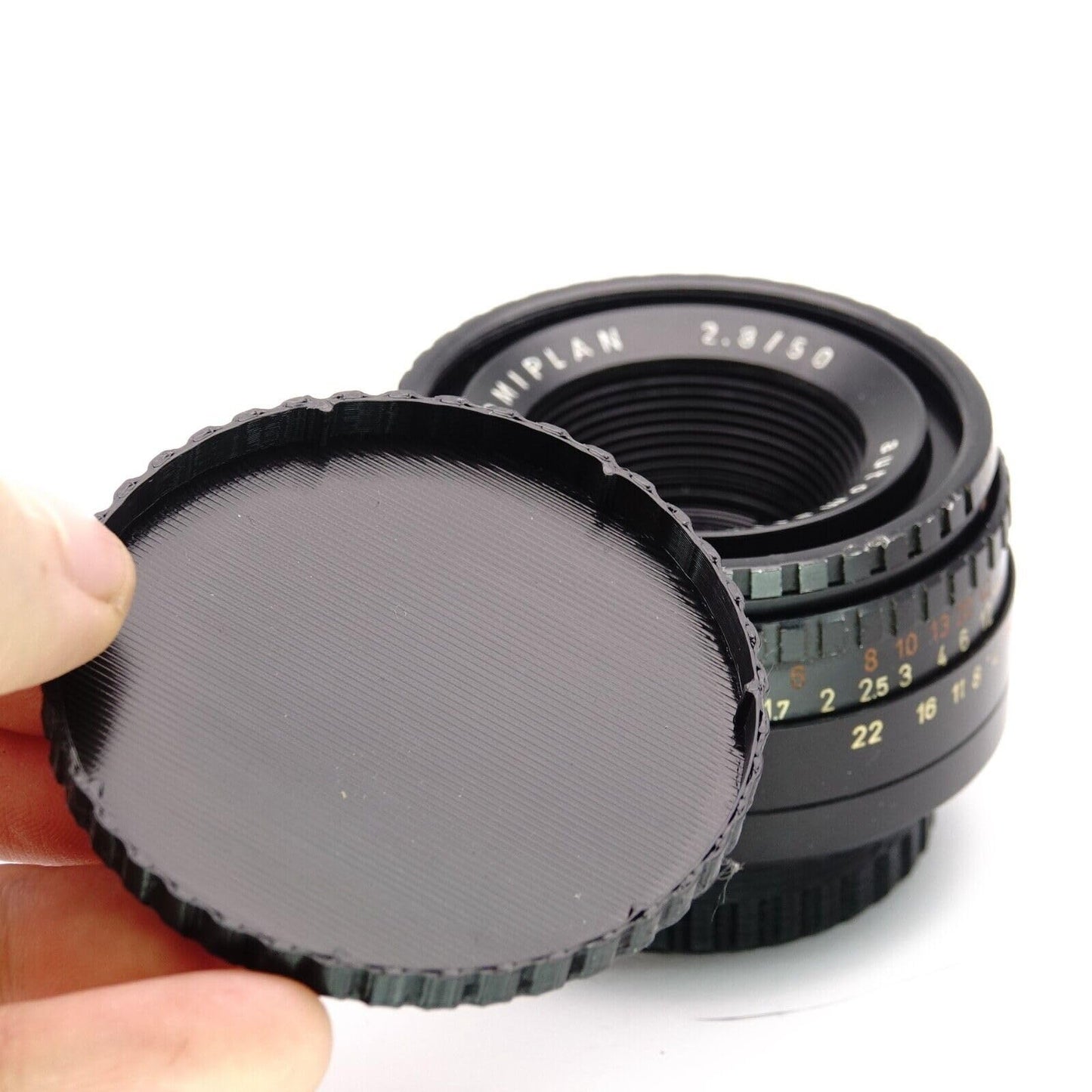 Copriobiettivo (53mm) per Meyer-Optik Domiplan 2.8/50