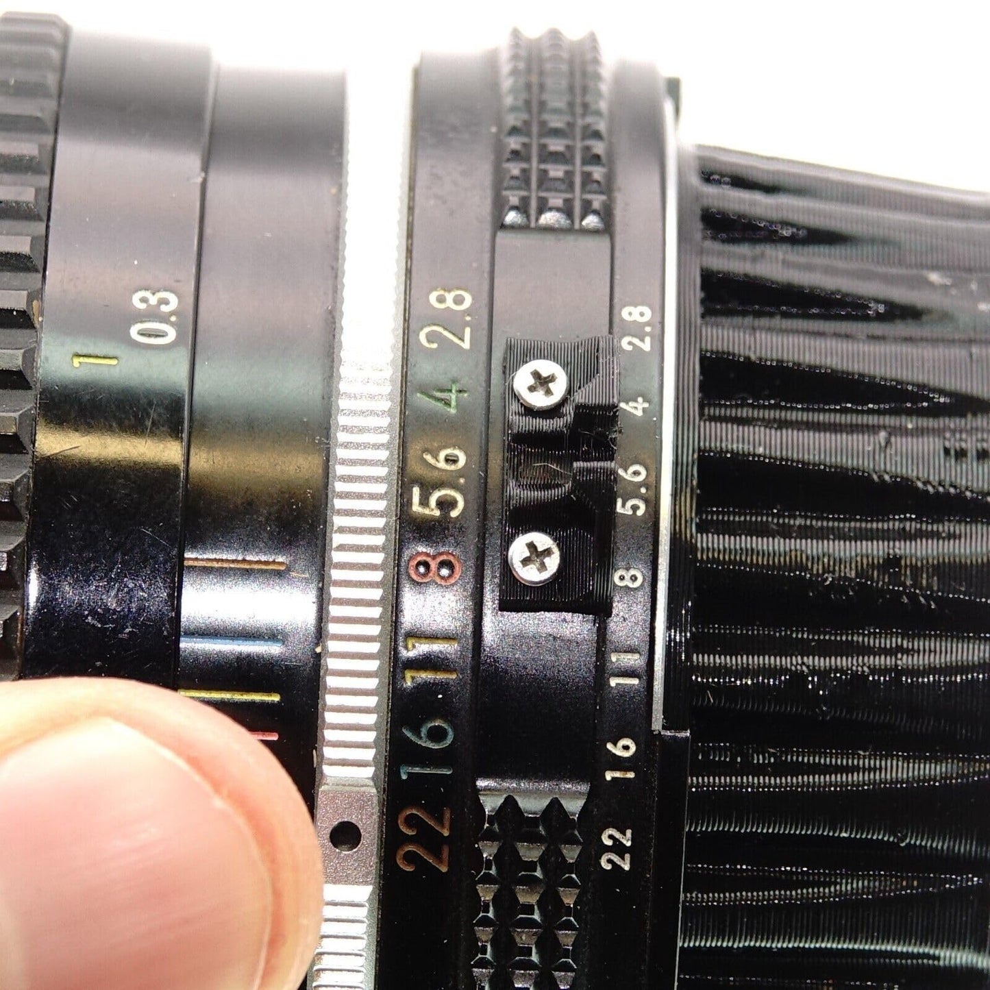 Broche de couplage du posemètre « Oreilles de lapin » pour Nikon Pre-AI Nikkor