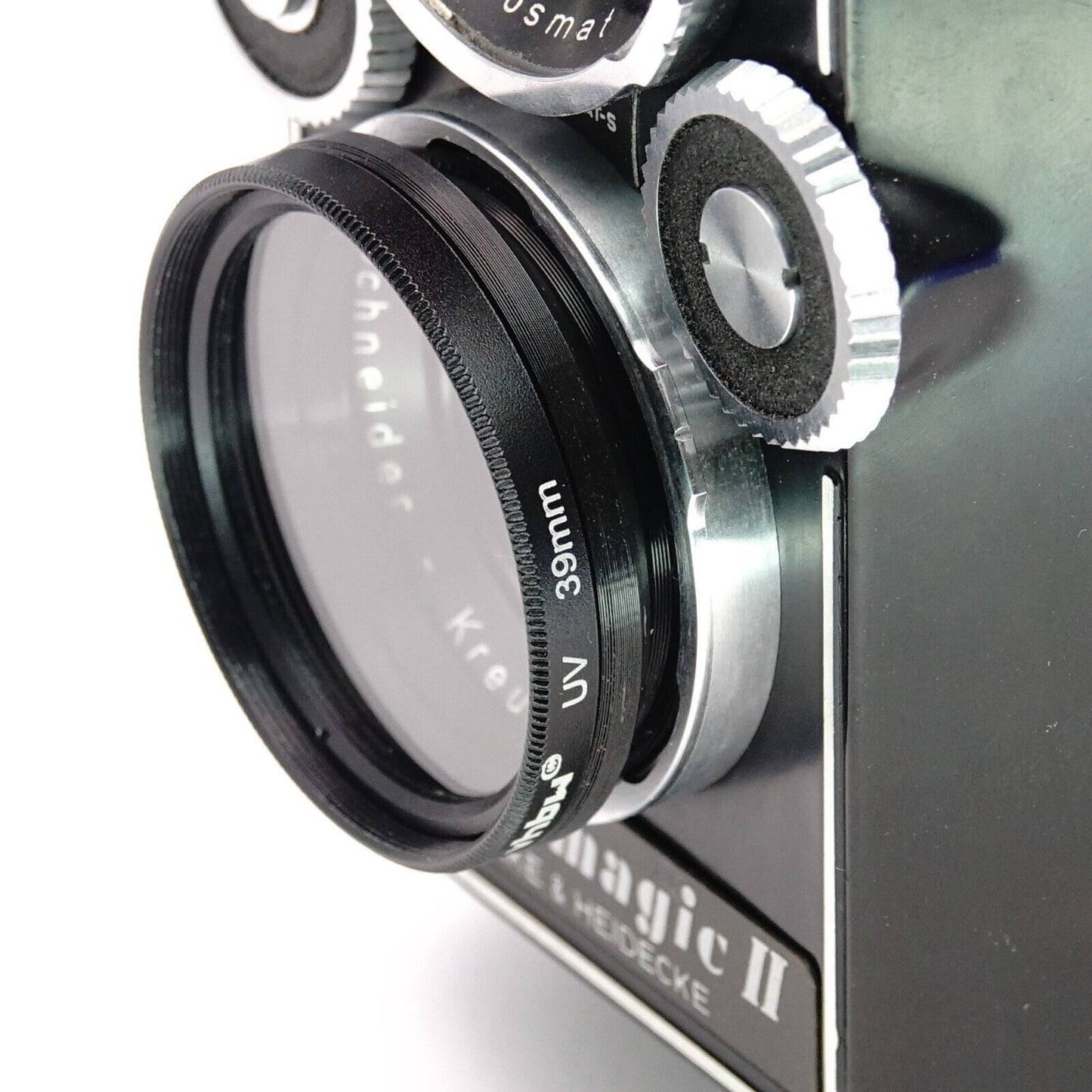 Filter adapter Bay II to 39mm for Rolleiflex 3.5F, 3.5E & Rollei Magic