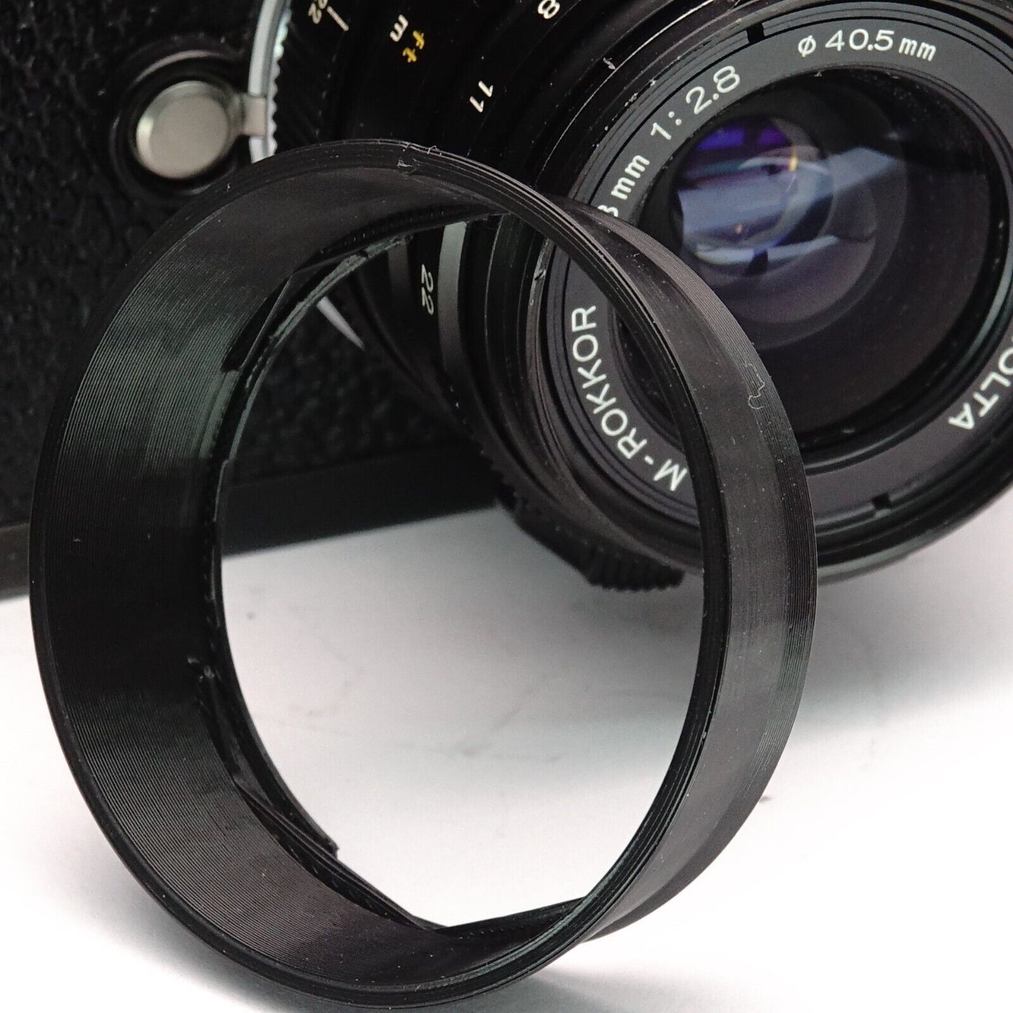 Lens Hood for Minolta M-Rokkor 28mm f/2.8 (CL & CLE)