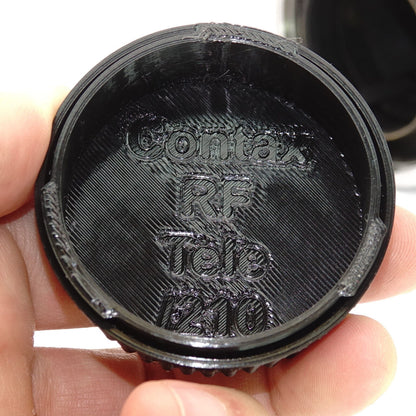 Cache d'objectif (baïonnette extérieure) pour Nikon S, Contax et Kiev RF