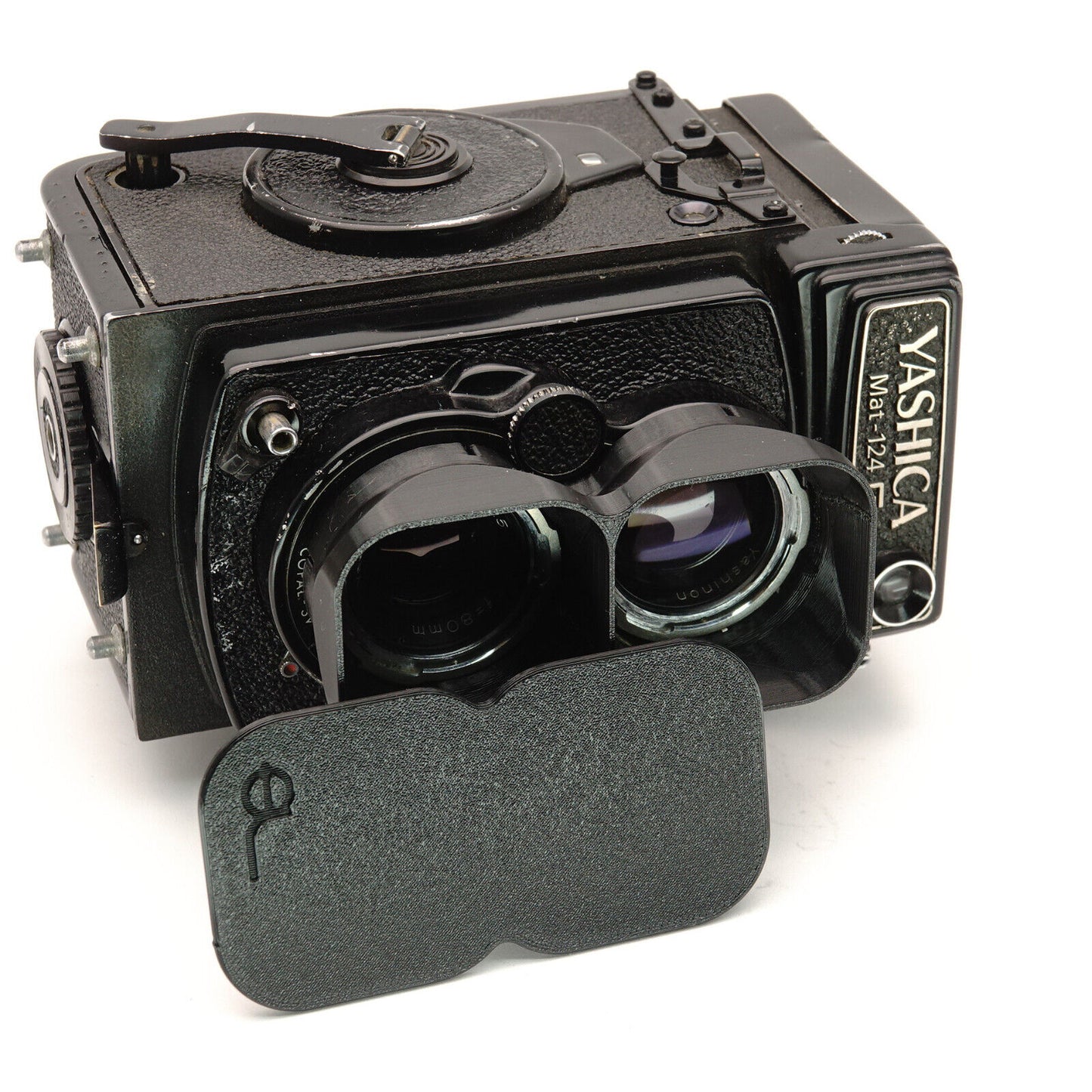 Cache-objectif pour pare-soleil double (Baïonnette I) Yashica Mat Rolleiflex