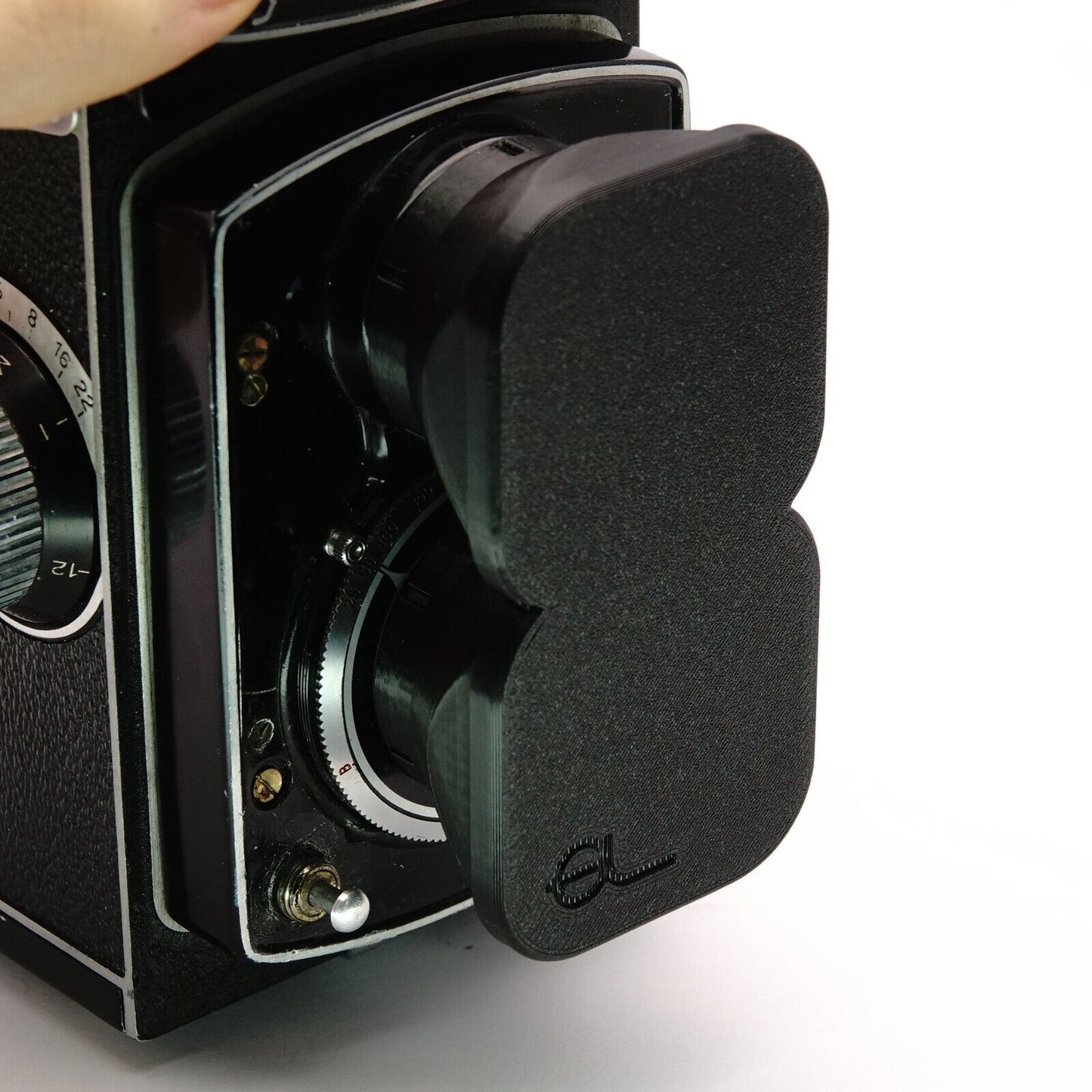 Lens cap for dual sunshade Yashica-A