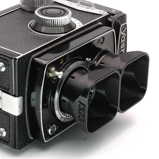 Double lens hood for Yashica-A