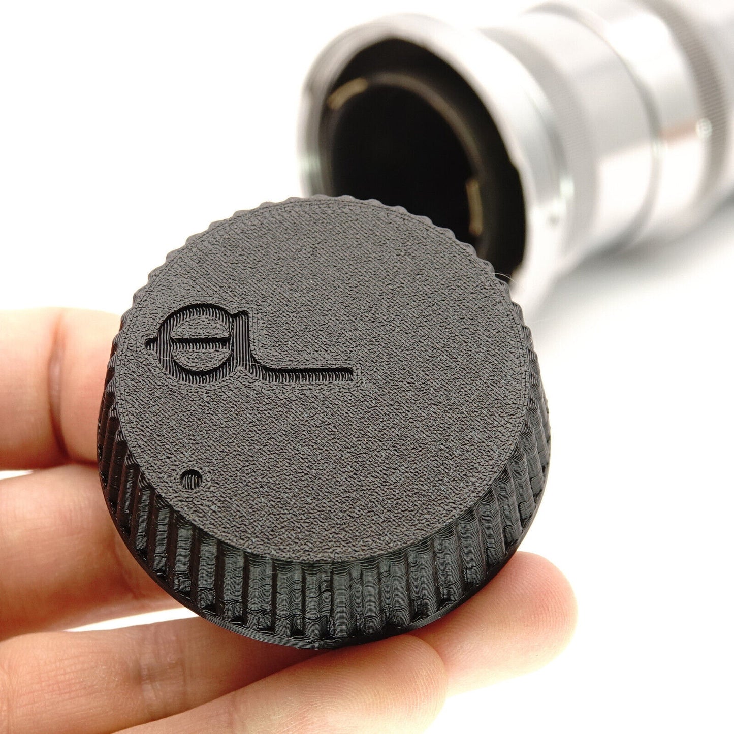 Cache d'objectif (baïonnette extérieure) pour Nikon S, Contax et Kiev RF