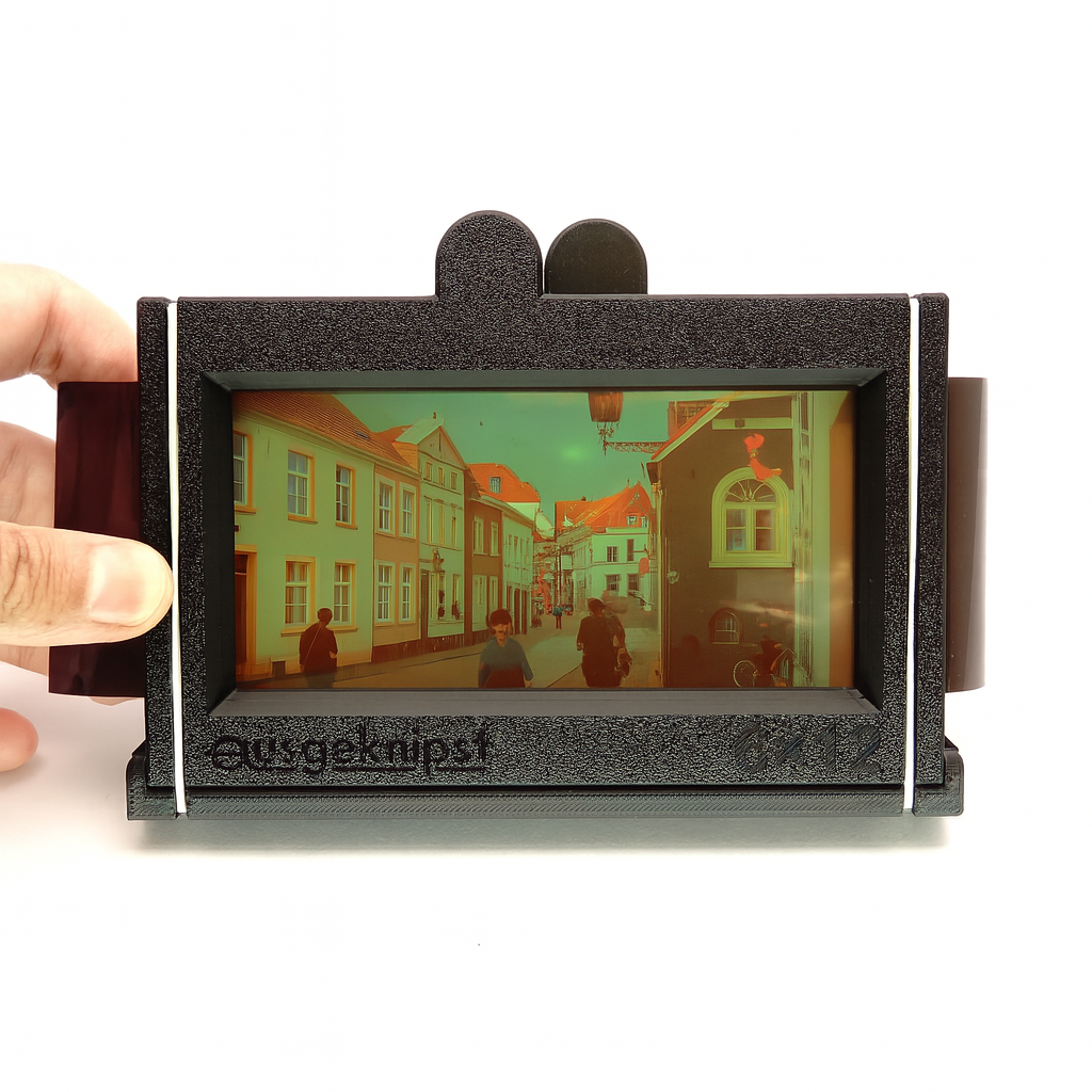 Porte-film 6x12 Panorama pour Holga 120 WPC & Horseman SW612