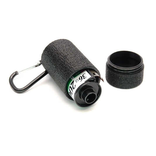Porte-clés en forme de canette de film 35mm avec mousqueton pour Kodak, Fuji, Ilford et plus encore