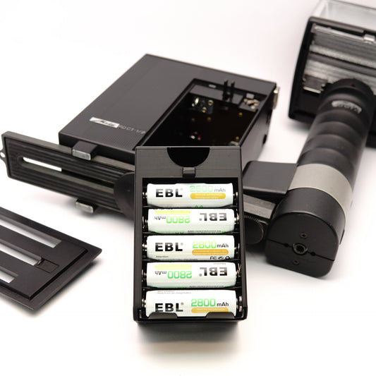 Adaptador de batería 10x AA para Metz Mecablitz 60 CT-1 / CT-2 / CT-4