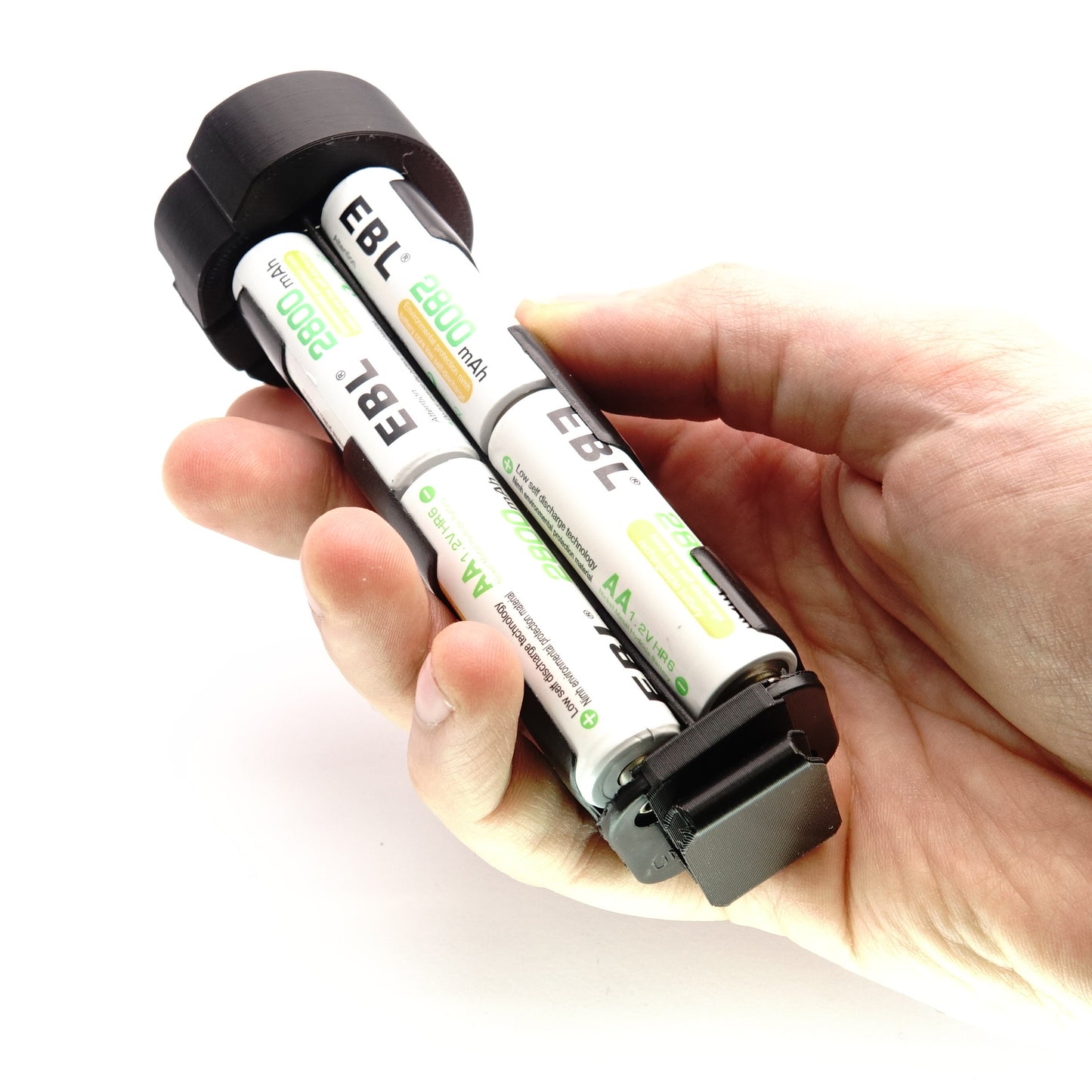 Porta batterie 7x AA per Metz Mecablitz 76 MZ-5, 70 MZ-5, 50 MZ-5