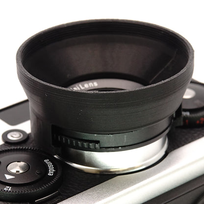 Accessori (copriobiettivo, adattatore, paraluce, custodia) per Rollei 35 AF