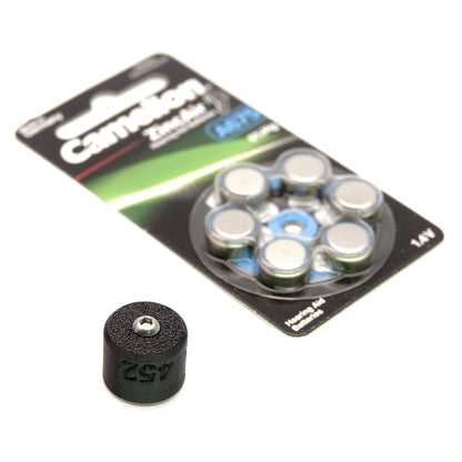 PX14 Batterieadapter (2x 675 Zink-Luft) für Nikon Zoom 8, Fujica P2 & Konica S