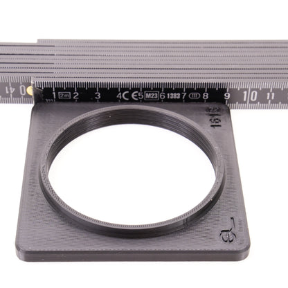 Lens board for Rollei Heidosmat 150mm on Graflex Speed Graphic 4x5