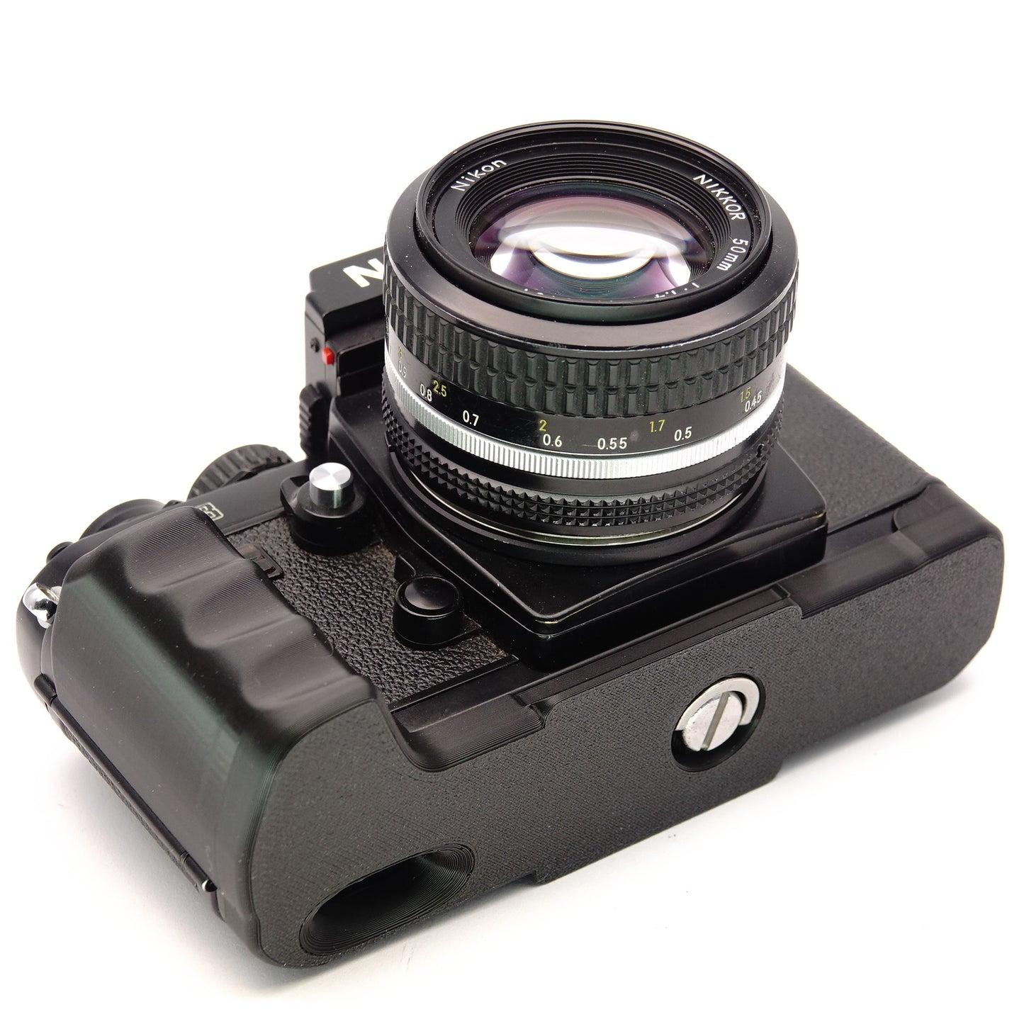 Handle with Arca Swiss Plate for Nikon F3