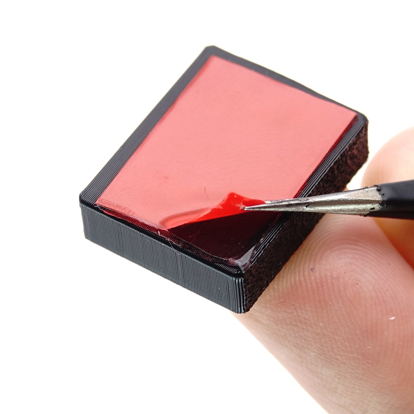 Cold shoe adapter self-adhesive for Olympus Pen F, Rollei 35 & universal