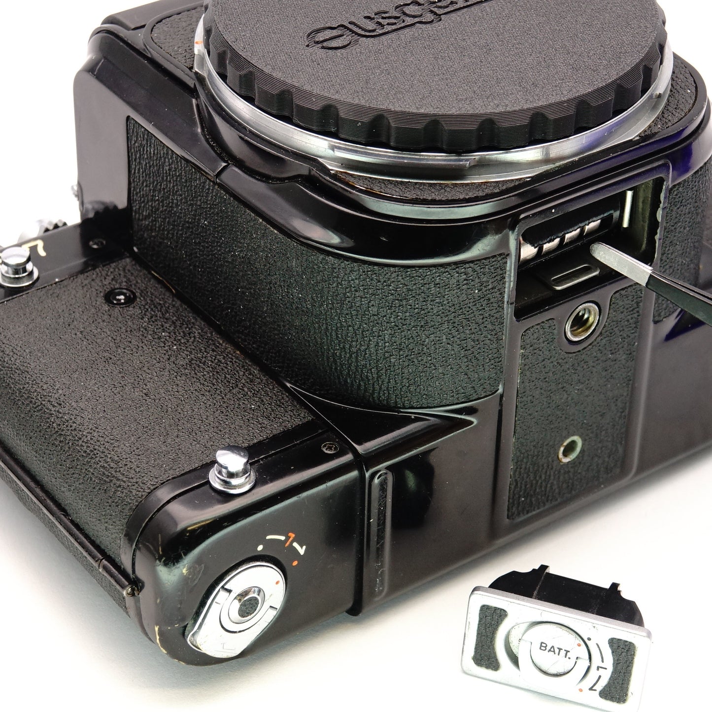 Adaptador de pilas 4x SR44 a V28PX (6V) para Pentax 67, Mamiya RZ67 y Canon AE-1