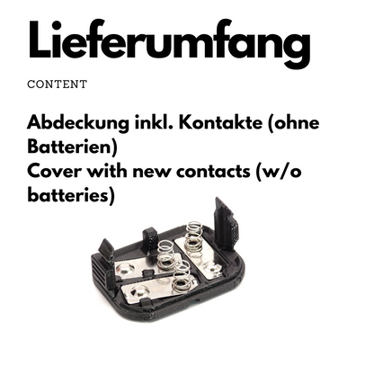 Couvercle de compartiment à piles V2 en Carbon-PETG pour Minolta XM Motor, XK Motor