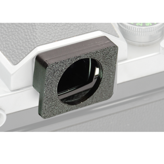 Eyepiece Adapter Rectangular to Round for Nikon F, Nikkormat, Photomic