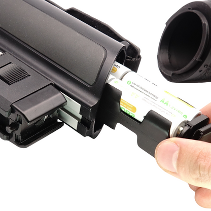 Porta batterie 7x AA per Metz Mecablitz 76 MZ-5, 70 MZ-5, 50 MZ-5