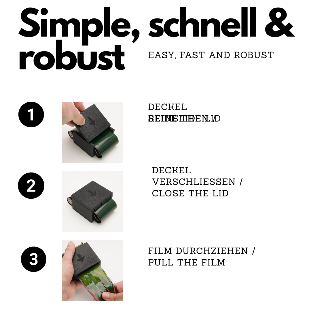 Taglierina per pellicola 9,2mm per fotocamere Minox 8x11 (da 35mm/120/16mm)