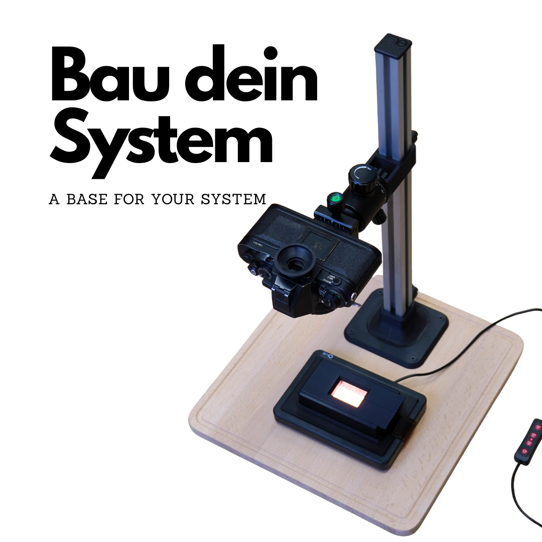 Support de reproduction modulaire "Copy Stand" pour DSLR & DSLM numérisation de films