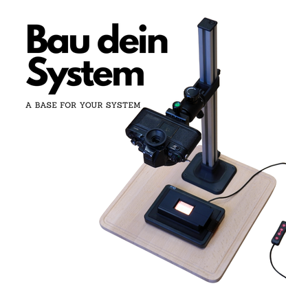 Support de reproduction modulaire "Copy Stand" pour DSLR & DSLM numérisation de films