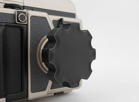 Film advance knob for Bronica ETR, ETRS & ETRSi