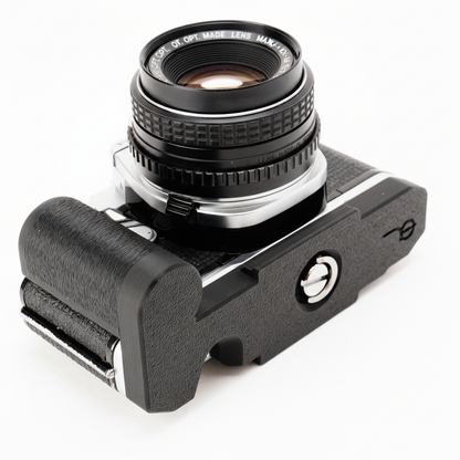 handgriff mit arca swiss platte fuer pentax me super