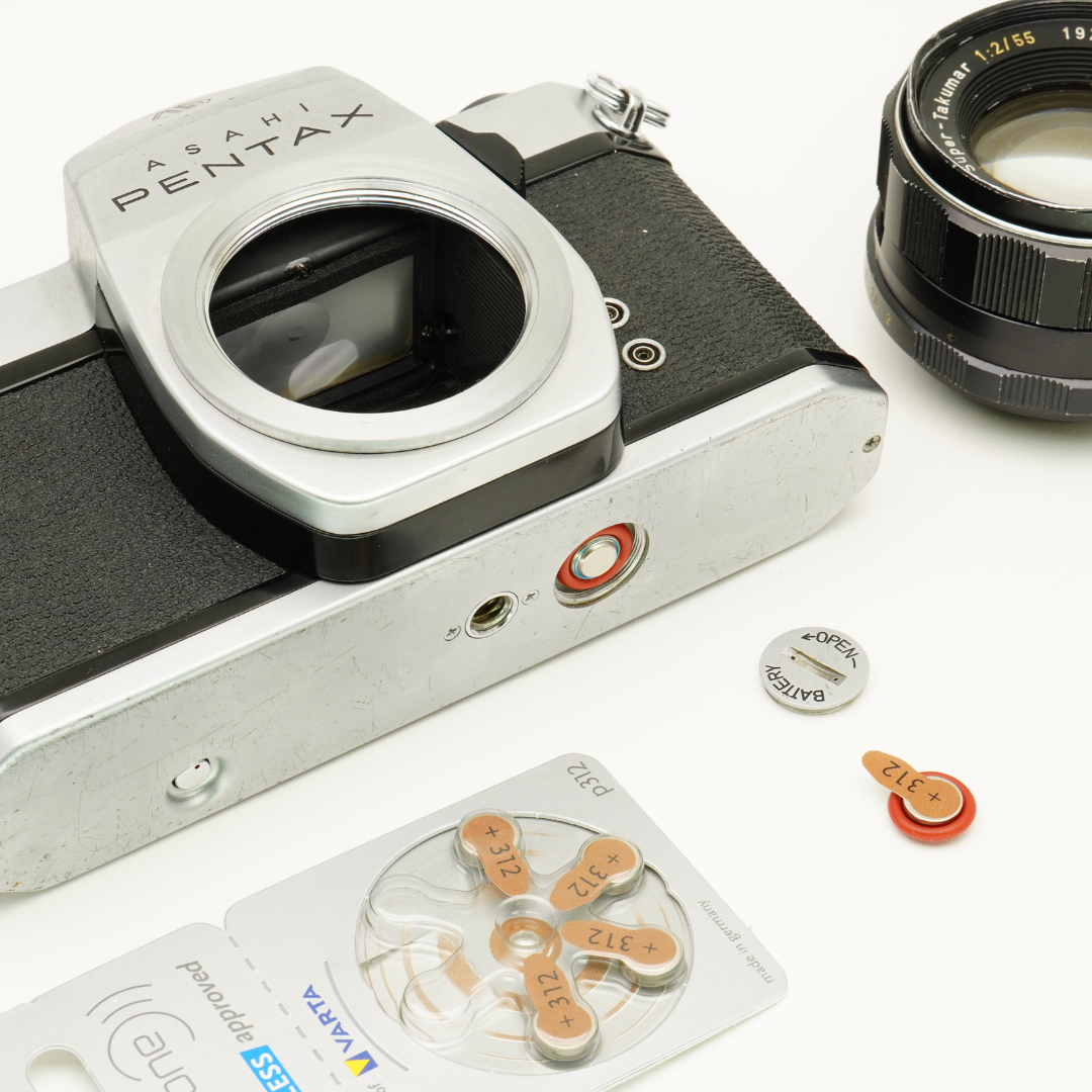 Ensemble d'adaptateurs de pile PX400 pour Pentax Spotmatic SP et Fujica ST