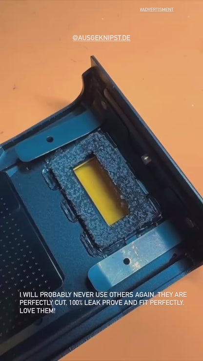 Guarnizione luce con finestra di visualizzazione (set da 2) per Leica R, Contax G e Ricoh GR