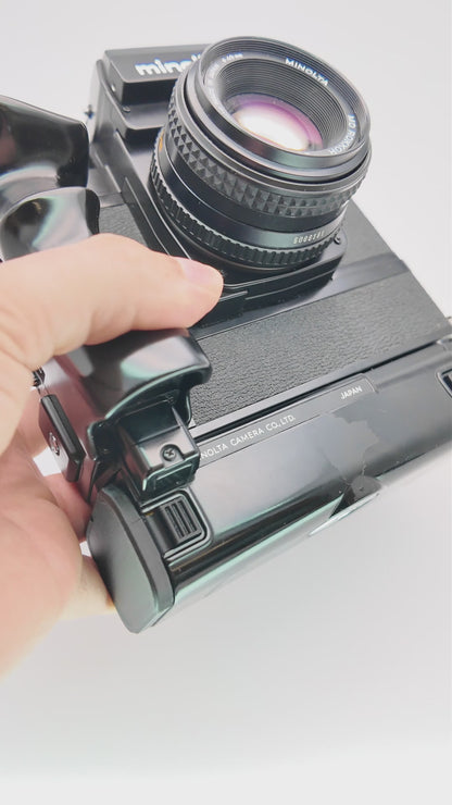 Couvercle de compartiment à piles V2 en Carbon-PETG pour Minolta XM Motor, XK Motor