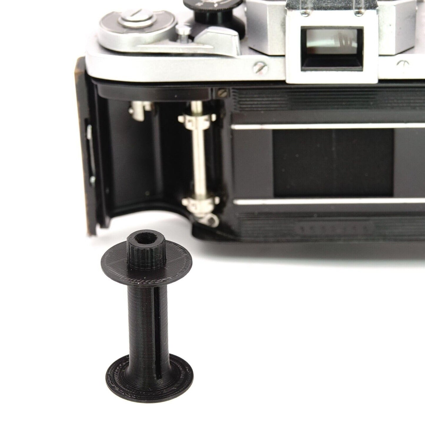 Bobina per pellicola per Exakta Varex VX 1000, VX 500, IIa e IIb (Codice Blu)