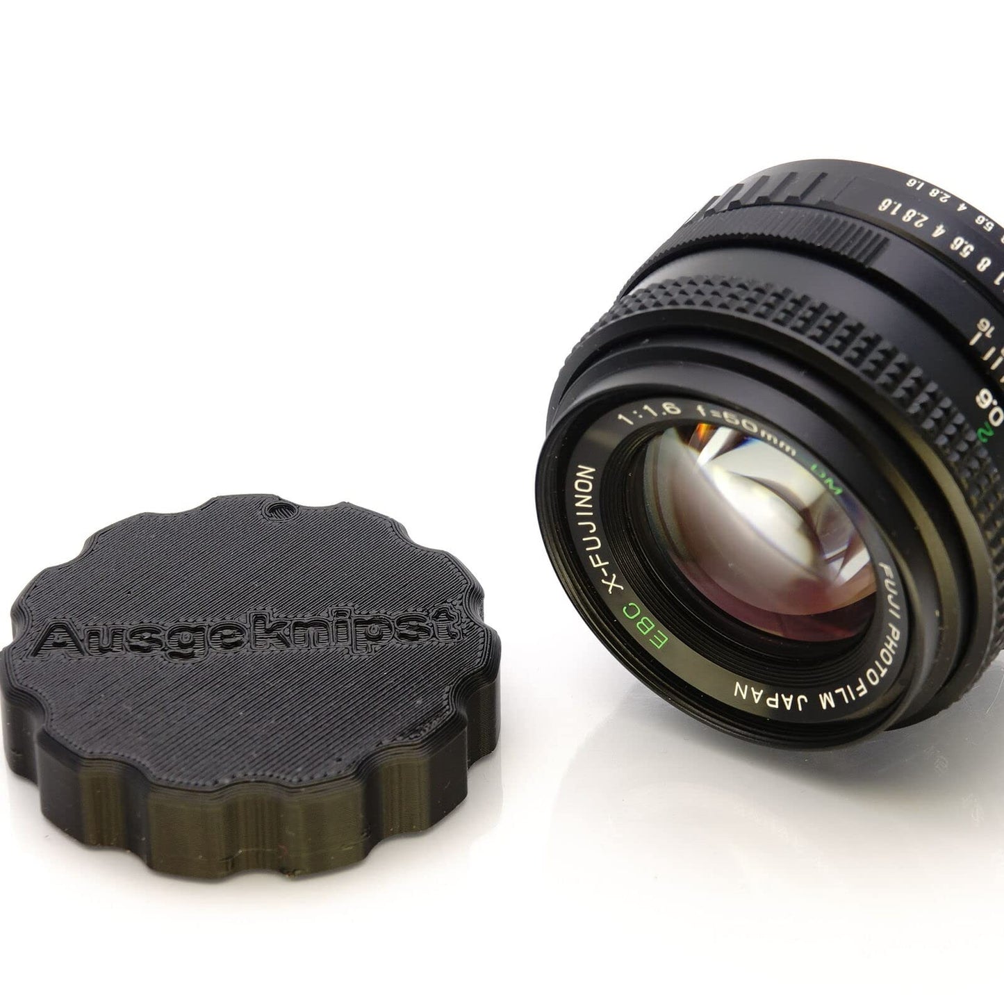 Tapa trasera para objetivo para Fujica AX, X-Fujinon y Porst CR