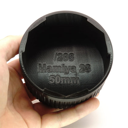 Cache-objectif arrière (profond) pour Mamiya Press & Sekor 50mm f/6.3