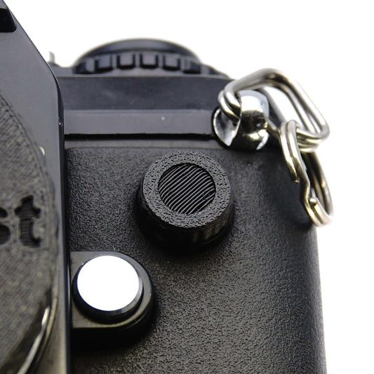 Set coperture classiche Nikon: tappi di protezione telecomando a 2 poli e sincronizzazione PC (F4, F3, MD-4, F801)