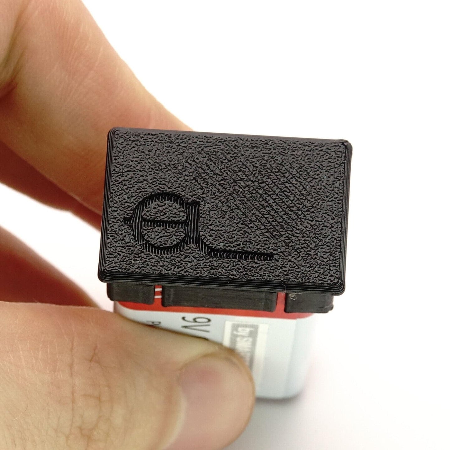 2x couvercle de protection pour piles 9V bloc