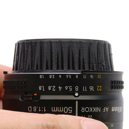 Cache d'objectif pour monture Nikon F pour Nikkor AI, AI-S & AF