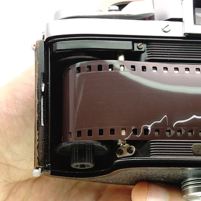 Bobina per pellicola per Exakta Varex VX 1000, VX 500, IIa e IIb (Codice Blu)