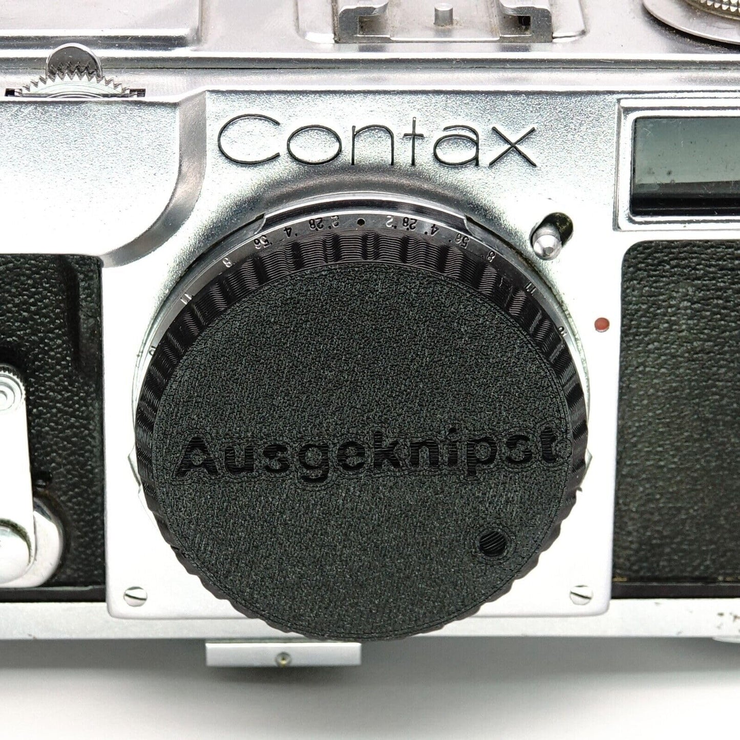 Copriobiettivo per Nikon S, Contax RF e Kiev RF