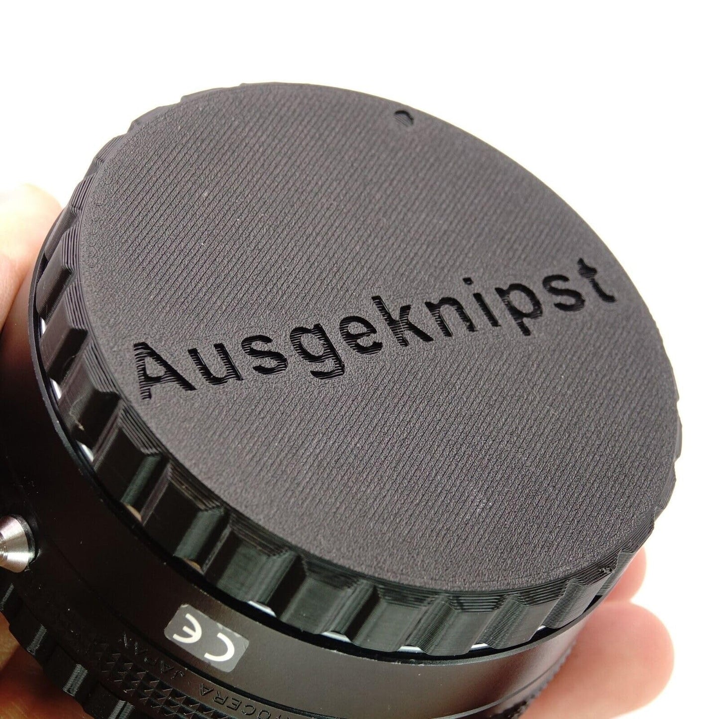 Copriobiettivo posteriore per obiettivi Contax 645 Zeiss