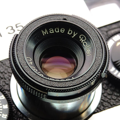 Targhetta anello per Rollei 35, T, TE & B (Tessar 3,5/40)