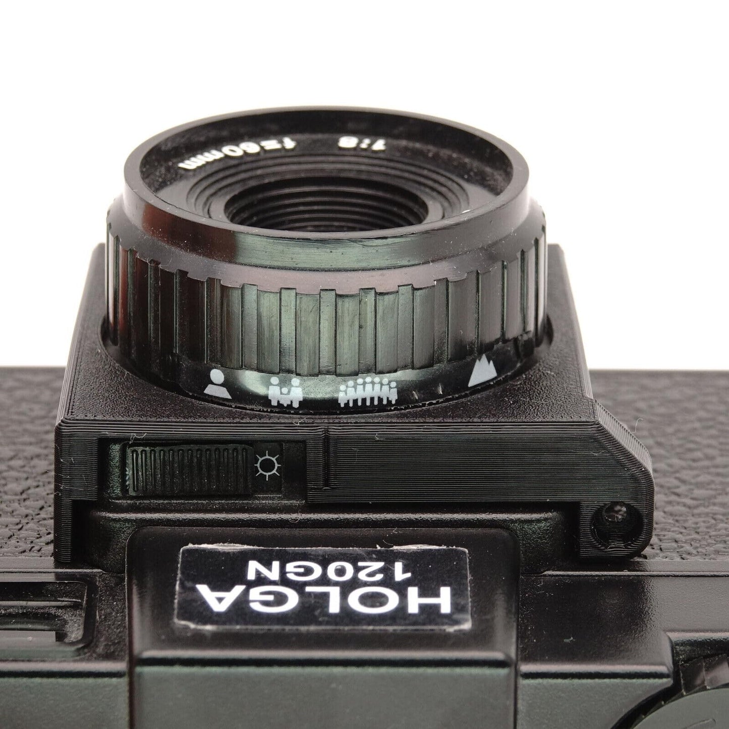 Cable release adapter for Holga 120 N FN CFN & more