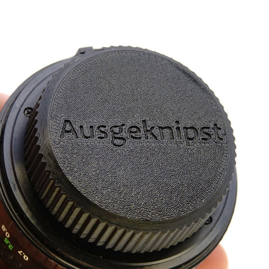 Objektivrückdeckel für Minolta SR MC MD Rokkor Objektive