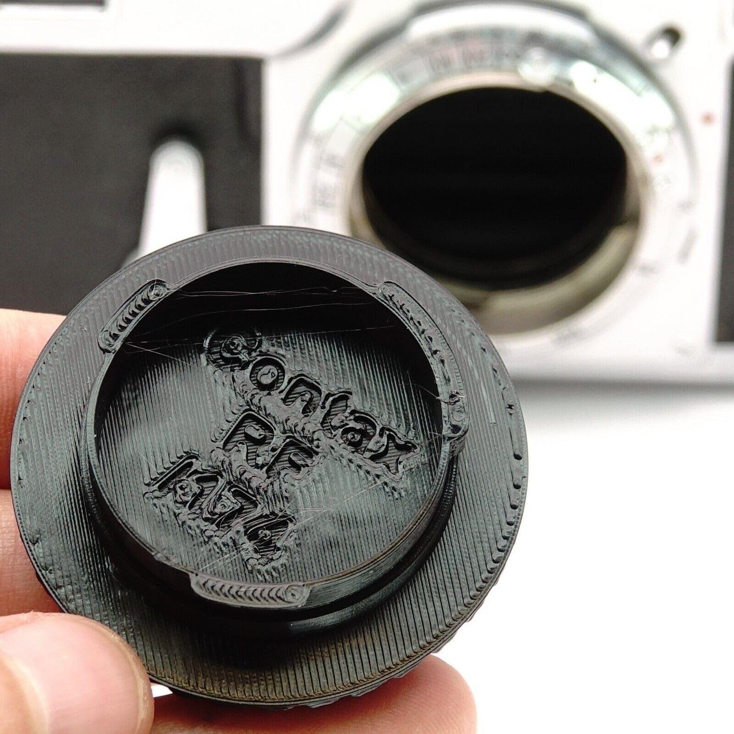 Copriobiettivo per Nikon S, Contax RF e Kiev RF