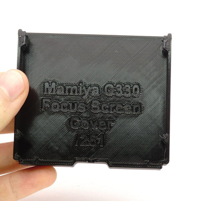 Couvercle de dépoli pour Mamiya C330 & C220