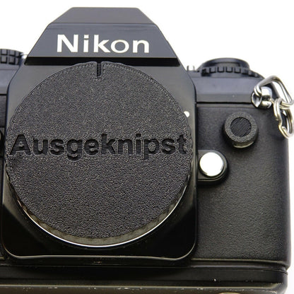 Nikon Classic Cover Set: 2-Pin Remote & PC-Sync Caps (F4, F3, MD-4, F801)